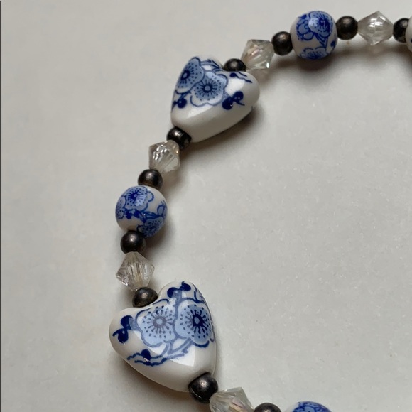 Ankle bracelet, Handcrafted, Floral bracelet - Picture 3 of 4